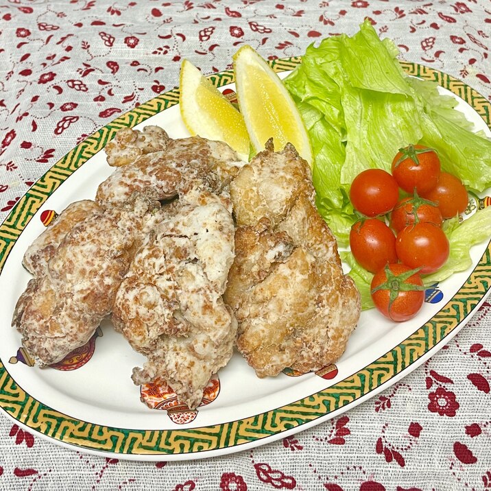 塩麹でもっと美味しい♡鯖の竜田揚げ